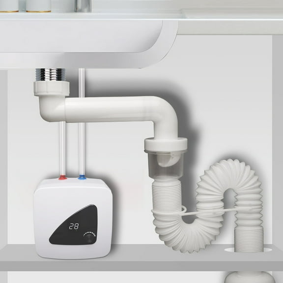 13.96 Gallon Portable Electric Water Heater,Electric Hot Water Heaters Storage,5L Mini Tank Water Heater