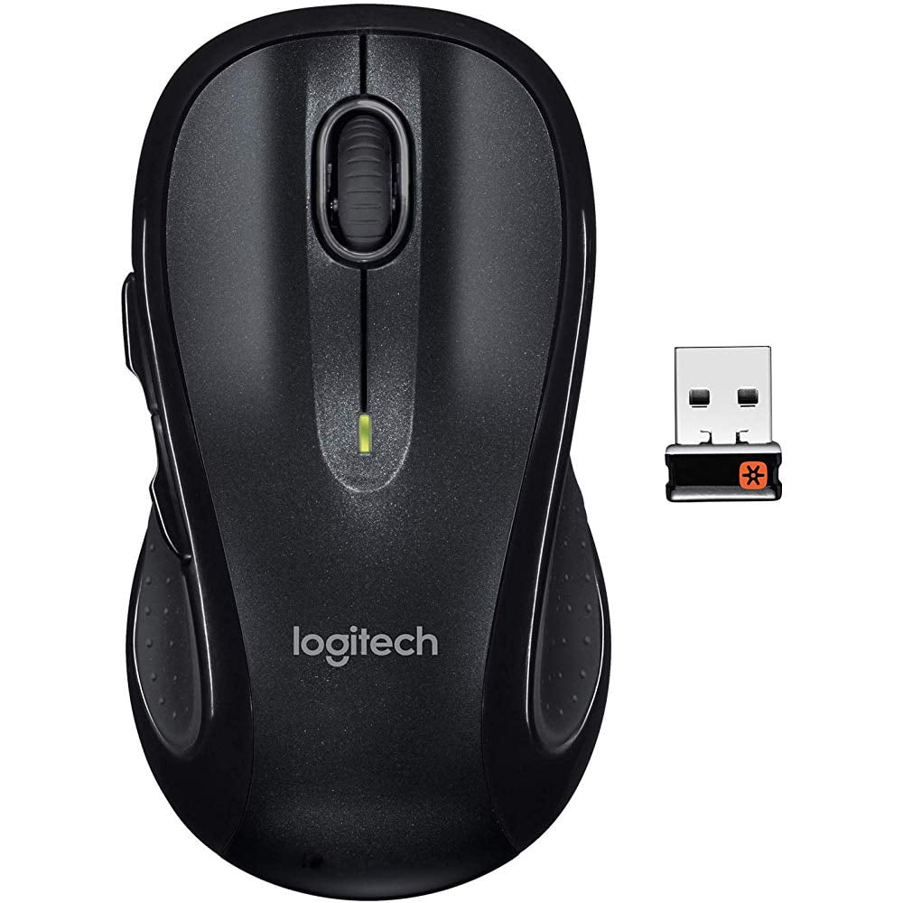 Logitech M510 Wireless Computer Mouse – Comfortable Shape with USB