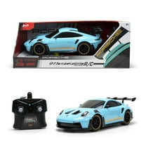 Jada Toys Porsche 911 (992) GT3 RS – 1:16 RC – USB Rechargeable with Turbo Function, Radio Control Cars(Blue)