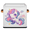 Multicolor 3, variant on CURLYOOT Lovely Dino Unicorn Cube Storage Bin, 11 Inch Storage Cube Fabric Bin for Shelves, Foldable Clothes Organizer Baskets with Leather Handle for Closet Home
