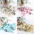 thumbnail image 4 of Decoración navideña, 12 piezas/juego, bolas irregulares de plástico, coloridas, para colgar en el árbol de Navidad, suministros para fiestas navideñas en el hogar, 4 of 5