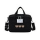 thumbnail image 1 of Bolsas colgantes para mamá, bandolera, organizador de cochecito, bolsa de hombro, bolsa de almuerzo portátil impermeable para juguetes, aperitivos de Negro Hugo carrito de almuerzo, 1 of 7