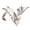 4, variant on 1pc New 3D Printed Wyvern Dragon With Wings Simulation Model Gift Articulated Dragons Fidget Dragons Desktop Ornaments