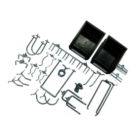 UPC 819175009011 product image for Triton Products® 26 Piece Steel DuraHook & Polypropylene Bin Assortment for Dura | upcitemdb.com