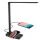 thumbnail image 4 of Lámpara de escritorio LED con cargador inalámbrico, puerto de carga USB, lámpara de escritorio regulable con 5 niveles de brillo y 5 modos de iluminación, control táctil, temporizador automático., 4 of 5