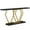 Faux Marble Black & Gold, variant on Resenkos Entryway Table, Console Sofa Table,70.9" Console Table, Modern Sofa Table with Faux Marble Tabletop,Faux Marble Black & Gold