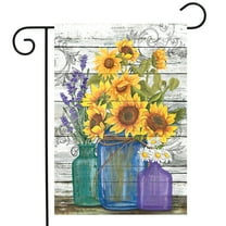 Briarwood Lane Rustic Sunflowers Summer Garden Flag
