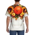 thumbnail image 2 of Naloa Thanksgiving With Autumn Men's T-Shirt Sport T-shirt Men's Basic Tee Casual Men's Shirt, Round Neck, Short Sleeves - 3X-Large, 2 of 5