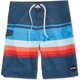 thumbnail image 1 of Rip Curl Jim Rob Stripe Swim Bottom Board Shorts para hombre, Azul, 44 Rip Curl Pantalones cortos, 1 of 1