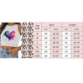 thumbnail image 5 of Gibobby Camiseta sin mangas informal de verano para mujer, camiseta sin mangas con cuello , camiseta corta ajustada, camiseta sin mangas estampada para verano(Azul,XG), 5 of 5