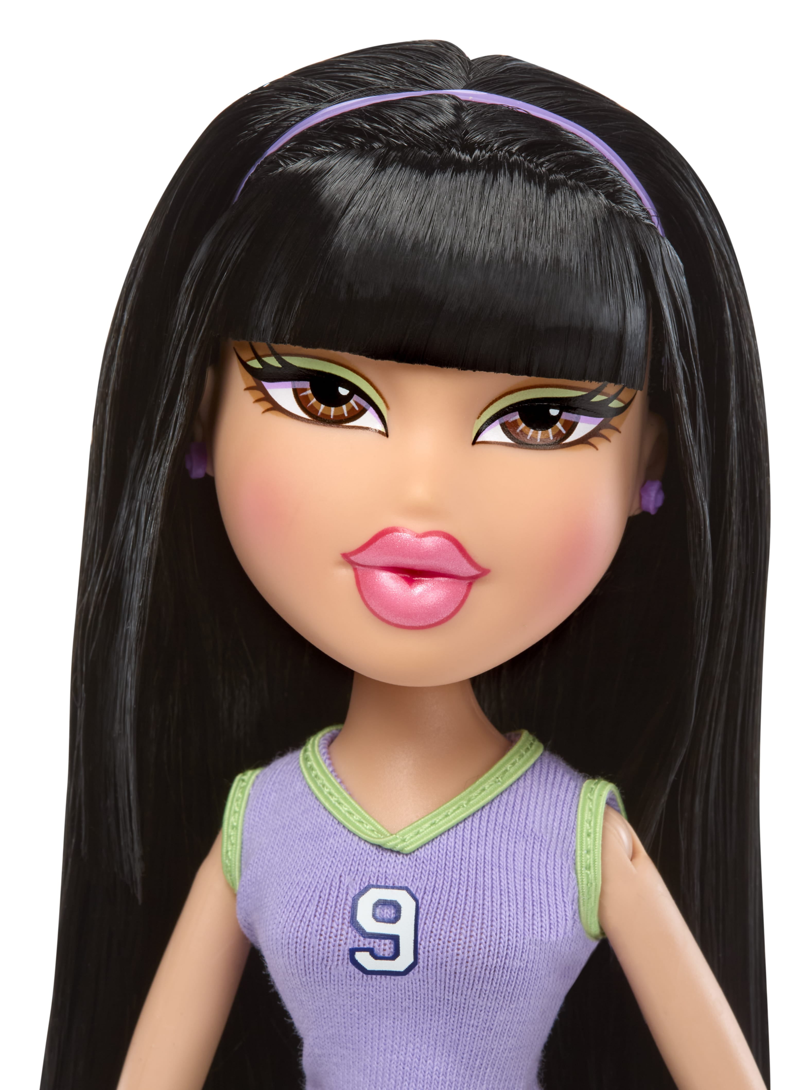 Bratz (ブラッツ) 4 Ever Kidz Sportz Snap-on Fashions Cloe ドール 人形 フィギュア Bratz Play Sportz Jade Fashion Doll with Accessories, Basketball