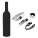 thumbnail image 1 of Juego de 5 abridores de botellas de vino con forma de botella, sacacorchos, accesorios para vino, 1 of 8