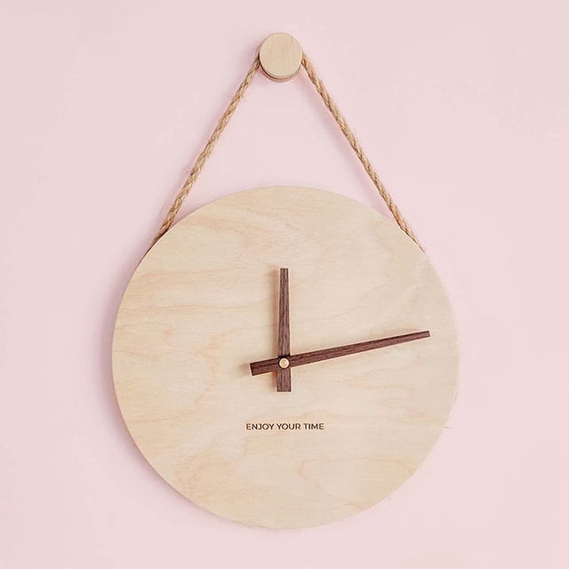 Reloj de pared de madera, reloj de péndulo silencioso retro creativo, decoración del dormitorio, decoración del hogar, decoración del hogar, dormitorio, sala de estar, pasillo, cafetería, bar, oficina