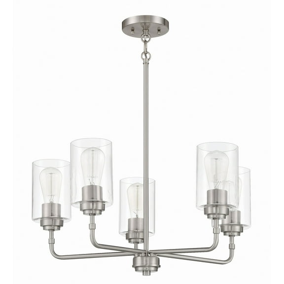 Craftmade Lighting - Stowe - 5 Light Chandelier In Transitional Style-13.5