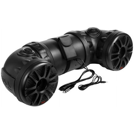 New Boss ATV80 Dual 8" 700w ATV/Marine/Off Road Powered Amplified Speaker System