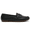 PU-Black, variant on Women's Soft Leather Flats - Memory Foam Flats with Non-Slip Thin Sole - Slip-On Business Casual Loafers for Walking & Work Shoes