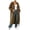 Brown A1, variant on Edvintorg Jackets for Women Long Sleeve Zip up Hooded Coat Fashion Fleece Long Outerwear with Pocket Women's Clothing S-2XL Light Blue