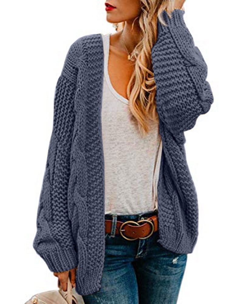 thick sweater coat
