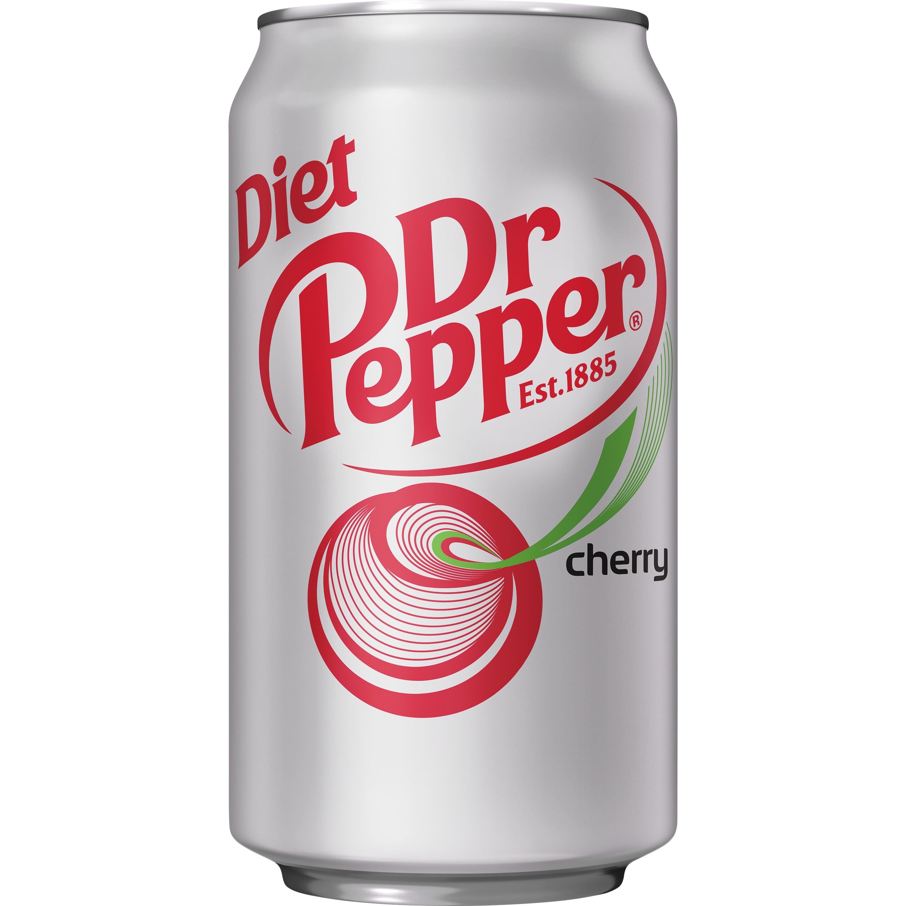 Diet Dr Pepper Cherry Soda, 12 fl oz cans, 6 pack
