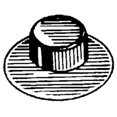 thumbnail image 1 of 100 Washer Cap Type Pushnut Fasteners 7/16" Stud Diameter, 1 of 2
