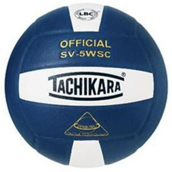 Tachikara  Sensi-Tec Composite High Performance Volleyball - Navy-White