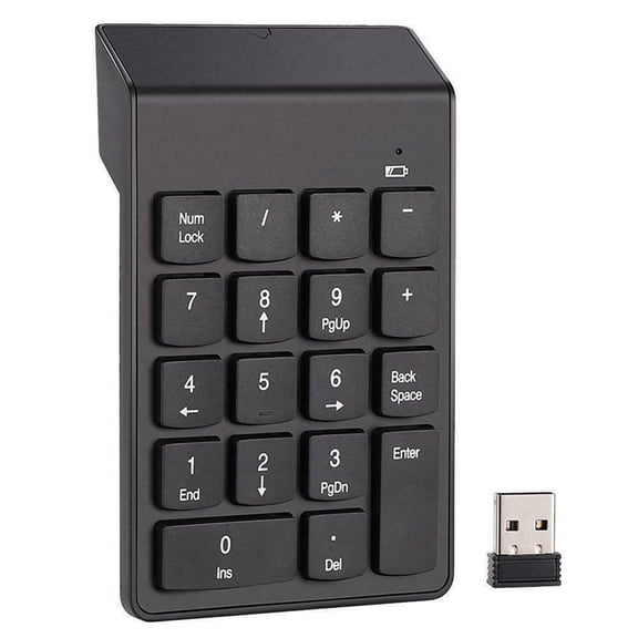 Keyboard Keys 2.4G Pad Cordless Keypad Number Wireless Numeric 18 Keyboard