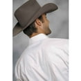 thumbnail image 3 of Roper Men's Amarillo Collection Solid Long Sleeve Western Shirt White X-Large, 3 of 3