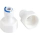 thumbnail image 3 of 6 piezas de accesorios para purificadores de agua, adaptador hembra de 1/4 de diámetro exterior de tubo a conector rápido hembra de 1/2 para filtro de agua de ósmosis inversa, 3 of 4