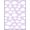 Lavender, Pattern 1, variant on ODIKA 8'x10' Washable Area Rug Purple Round Fuzzy Dreamy Motif Circle Ombre Gradient Watercolor for King Size Bedroom Under Bed, Master Suite, Non-Shedding, Easy Care