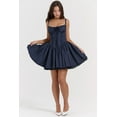 thumbnail image 6 of Eternatastic Women's Lace Mini Corset Dress Sleeveless Square Neck Bustier A-line Dresses, 6 of 7