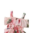 thumbnail image 3 of Bagilaanoe Toddler Baby Girl Summer Dress Off Shoulder A-line Dresses 18M 24M 3T 4T 5T 6T Kid Floral Print Swing Sundress, 3 of 8