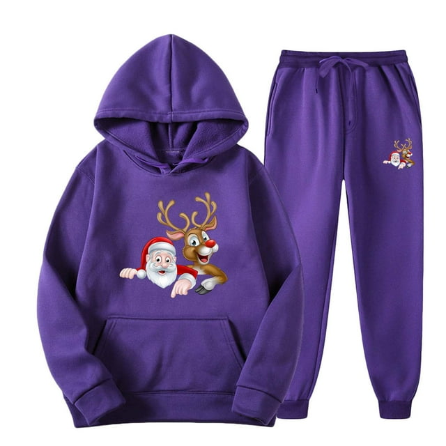 TIMIFIS Ensemble de Survêtement pour Hommes 2 Pcs à Capuche, Chandail Décontracté pour Course Jogging Sport Automne