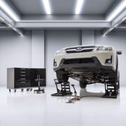 Black Widow Hydraulic Car Lift with Ramp - 3,000 lb. per pair Capacity