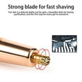 thumbnail image 3 of CHOK Eyebrow Trimmer Facial Epilator Eyebrow Shaver USB Portable Rechargeable for Face Peach Fluff Lips Body Chin Arms  Facial Hair Remover Nose Hair Razor Mini Bikini Razor Precise Shape, 3 of 9