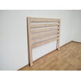 thumbnail image 2 of Cabecera Para Cama Matrimonial Modelo Lisboa Madera De Pino Sin Pintar Muebles GM, 2 of 4