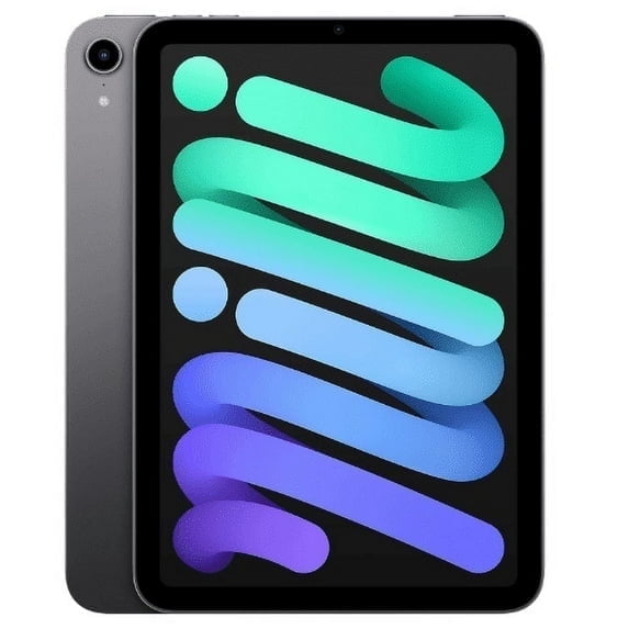 Restored Apple iPad Mini 6th Gen 8.3" WQXGA+ Tablet 2021 A15 Bionic Chip Wi-Fi 64GB iPadOS, Space Gray (Refurbished)