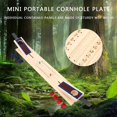 thumbnail image 2 of Classic Cornhole Set Includes Portable Boards and 8 Bean Bags Fun Toss Game, 2 of 8