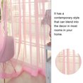 thumbnail image 4 of Transparent Curtain,2PCS Fashion Living Room Curtains Window Treatments Breakthrough Technology, 4 of 8