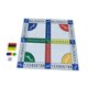 thumbnail image 5 of Juego de dados familiares para 1-4 jugadores, juego de mesa tradicional para niños, juego interactivo portátil, juego de Ludo para acampar, fiesta, 5 of 8
