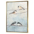 thumbnail image 1 of Bird Suspendu sur Arbre I - Toile Encadrée Style Ferme Moderne, 1 of 3