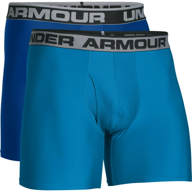 Briesje Sport kalmeren Under Armour Men's Original Series 2-Pack Boxerjock Boxer Briefs 1282508  RYL/BLE - Walmart.com