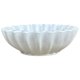 thumbnail image 1 of (Grande) (Blanco) Cuenco Decorativo Con Acanalados Sala Estar Mesa Estantería Y Adorno Mesa Consola, 1 of 9