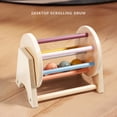 thumbnail image 3 of Tambor Rodante Para Bebés, Tren, Coordinación Mano-ojo, Tambor Giratorio Portátil Para Niños Pequeños, Tilo Respetuoso Con El Medio Ambiente, Mejora El Análisis Para Viajes, 3 of 7