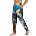 thumbnail image 3 of Pofeuu Sunset Sunflower Dog Print Sweatpants for Men, Men's Lounge Pants, Men's Athletic Pants, Men's Sweat Pants with Pockets-Medium, 3 of 5