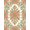 Cream Multi, Pattern 3, variant on ODIKA 8'x10' Washable Area Rug Non-Shedding, Easy Care, Vintage Oushak Border Cream Farmhouse Bohemian Medium Boho Large Refined for King Size Bedroom Under Bed, Master Suite