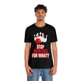 thumbnail image 3 of DJH Apparel | Stop Playing For What? BOWLING Unisex Tee, 3 of 4