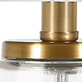 thumbnail image 6 of 14" Clear Glass Cylinder Table Lamp With White Drum Shade, 6 of 9