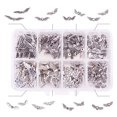 thumbnail image 1 of Coofit 160PCS Angel Wing Beads DIY Antique Assorted Spacer Bead Jewelry Making Charm, 1 of 9