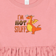 thumbnail image 4 of Inktastic I'm Hot Stuff Cute Dragon Girls Baby Dress, 4 of 5