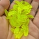 thumbnail image 2 of Señuelo Pesca Suave Gusano 50 Uds. 20mm para Dulce Mar (limón) Amarillo, 2 of 4